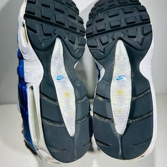 Nike Air Max 95 SE Pinwheel Blue Nebula Purple Grey AJ2018-001 Mens Size 11 - Picture 7 of 8